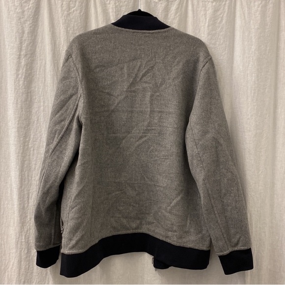 Naadam Wool Cashmere Reversible
Bomber Jacket Size XL - Picture 9 of 14
